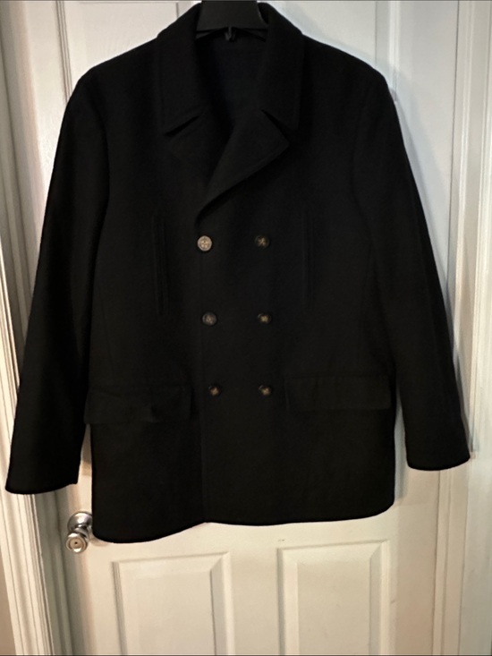 Lauren Ralph Lauren Other - Lauren Ralph Lauren Black Double-Breasted Pea Coat